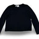 DKNY  Black Long Sleeve Shirt Top Photo 0