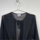 by the way. Black‎ Sheer Swiss Dot Long Sleeve Bodysuit Photo 2