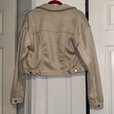 Forever 21 Never Worn  Faux Suede Bomber Jacket Photo 3