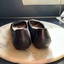 Krass&co Born Lily Top Knot Ballet Black Round Toe Flats Padded Sole SZ 7 Good … Photo 4