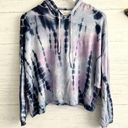 Vintage Havana  Tie Dye Cropped Hoodie Size Small NWT Photo 0