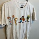 Looney Tunes Space Jam Vintage Style Graphic Short Sleeve T-Shirt Unisex Size Medium Photo 4