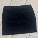 Tommy Hilfiger  black corduroy mini skirt Photo 4