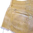 Ralph Lauren  yellow cut off jean shorts Photo 5