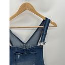 SO  Kohls Blue Denim Overall Mini Dress Distressed Juniors Size XL Photo 3