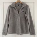 Patagonia  Women's Los Gatos 1/4-Zip Fleece Pullover in Salt Gray Size L Photo 7