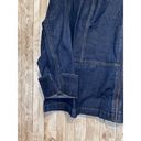 Denim & Co . Stretch Lightweight Zipper Jean Jacket Blue Denim Plus Size 3X Photo 3