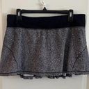 Lululemon 866 Women's  Athletica Tennis Mini Skirt Size 10 Photo 0