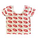 Marilyn Monroe  LIPS CROP TOP size extra small Photo 0