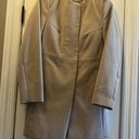 Apt. 9  khaki Long pea coat size small Photo 0