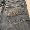 Levi's Levi Strauss Distressed Ripped 514 Slim Straight Blue Denim Jean Shorts Photo 5