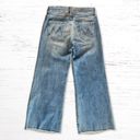 MOTHER Denim  The Roller Crop Snippet Fray in Well Played Size 26 Photo 4