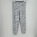 Strut this  Women’s Gray White Camo Leggings Medium Photo 0