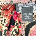 Angie  Women's Boho Rayon Floral Kimono Cardigan Lightweight Black Size M Photo 8