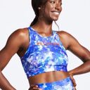 Peloton NWT  BLUE MOVES HIGH NECK SPORTS BRA Photo 1