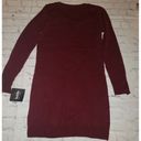 Bordeaux NWT Women's By & By  Sweater Dress Size Xs Photo 3