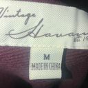 Vintage Havana  burgundy sweatshirt Photo 3