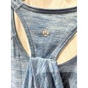 Lululemon  Women's Essential Tank Heathered Brilliant Blue Sz 8 Photo 5