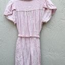 Alexis Dress Pink Striped Photo 4