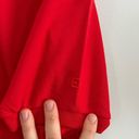 Everlane  | The Oversized Polo Top | Goji Berry Red | Sz S | NWT Photo 5