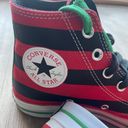 Converse x Denim Tears Chuck 70 High Top Black Beauty/Fiery Red Photo 3