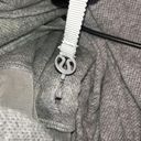 Lululemon  Athletica Scarf Womens Gray Vinyasa Buttons Stretch Ladies infinity​​ Photo 2