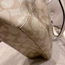 Coach Signature Canvas Peyton Handbag Photo 9