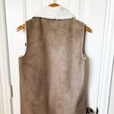 Nordstrom Rack Shearling Open Vest Size Small Photo 1