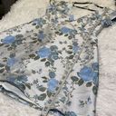 superdown  Carolisa Open Back Mini Dress in Blue White Floral Size Large Photo 5