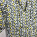 Angie  Blouse Top Size Medium Stud Detail Yellow Green Photo 1