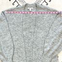 Nine West Light Gray Open Front Long Cardigan Photo 4