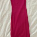 Hot Pink Maxi Dress Photo 2