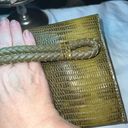 Danielle Nicole  Vegan Alligator Hand Strap Clutch Photo 7