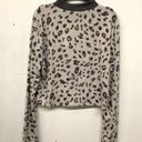 All in Favor  Womens Multicolor Leopard Print Mock Neck Top Photo 2