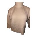 Tuckernuck  100% Wool Cream Thick Knit Turtleneck Size L Photo 2