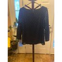 Rsvp Women's  Talbots Black Lace Top Size L Photo 6