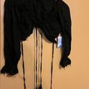 Majorelle NWT  black crop top small Photo 0