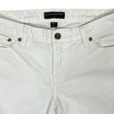 Banana Republic Factory Jeans Women 10/30" White Wide-Leg Flare Mid-Rise Stretch Photo 5