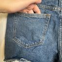 Victoria's Secret  Pink denim shorts raw hem high waist size 28 Photo 8