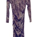 Carmen Marc Valvo  leopard print bodycon dress size xsmall Photo 1