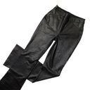 Spanx NWT  20457R Leather-Like Flare in Black Faux Pull-on Pants XS x 33 Photo 1