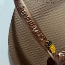 Havaianas  tan sample flip flop Photo 3