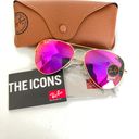 Ray-Ban  Pink Avaitor 112/4T Size 58mm Unisex  Photo 7