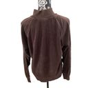 Liz Claiborne  Terry Cloth Full Zip Sweatshirt Casual Lounge Everyday Photo 1