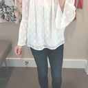 The Loft  Dainty Embroidered Bell Sleeve Blouse size XS  Photo 0