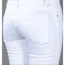 Tory Burch  white cropped slim boot jeans Photo 1