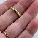 Boutique 14K vermeil 1/4” wide dome ring  size 8. Photo 4