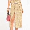 Show Me Your Mumu  Bristow Spotted Desert Cheetah Midi Skirt Slit High Waist XL Photo 3