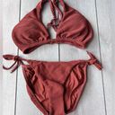 Vix Paula Hermanny  Bikini in espresso NWOT large Photo 0