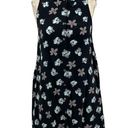 Equipment  Mina Petunia Printed Dress Black Floral Silk Size XS Photo 0